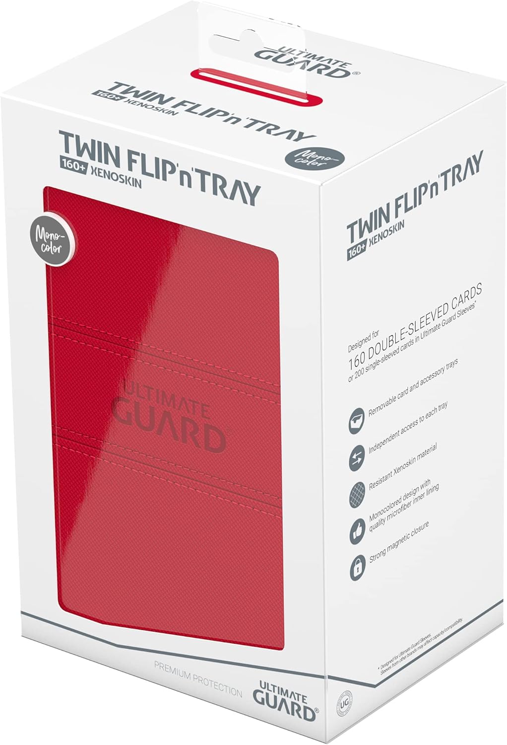 Twin Flip'n'Tray 160+ XenoSkin, Rot