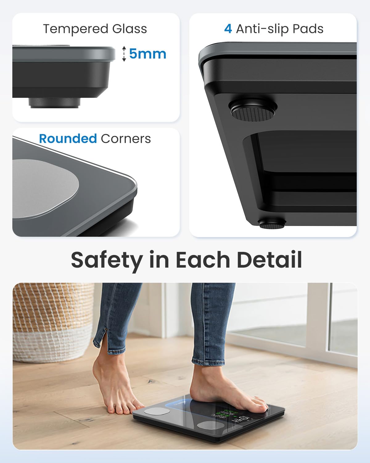 Smarte Körperanalysewaage
