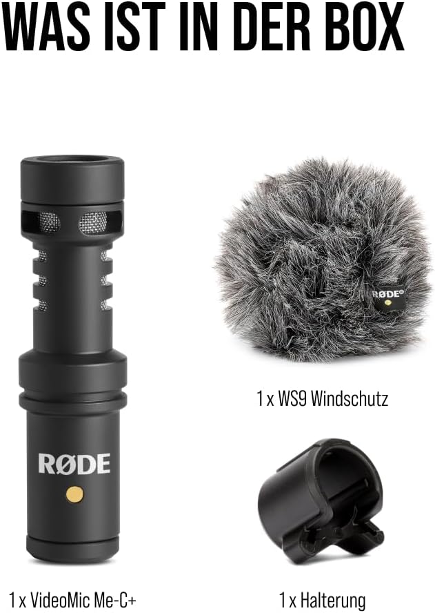 VideoMic Me-C+ Richtmikrofon für USB-C-Geräte, VMMC+