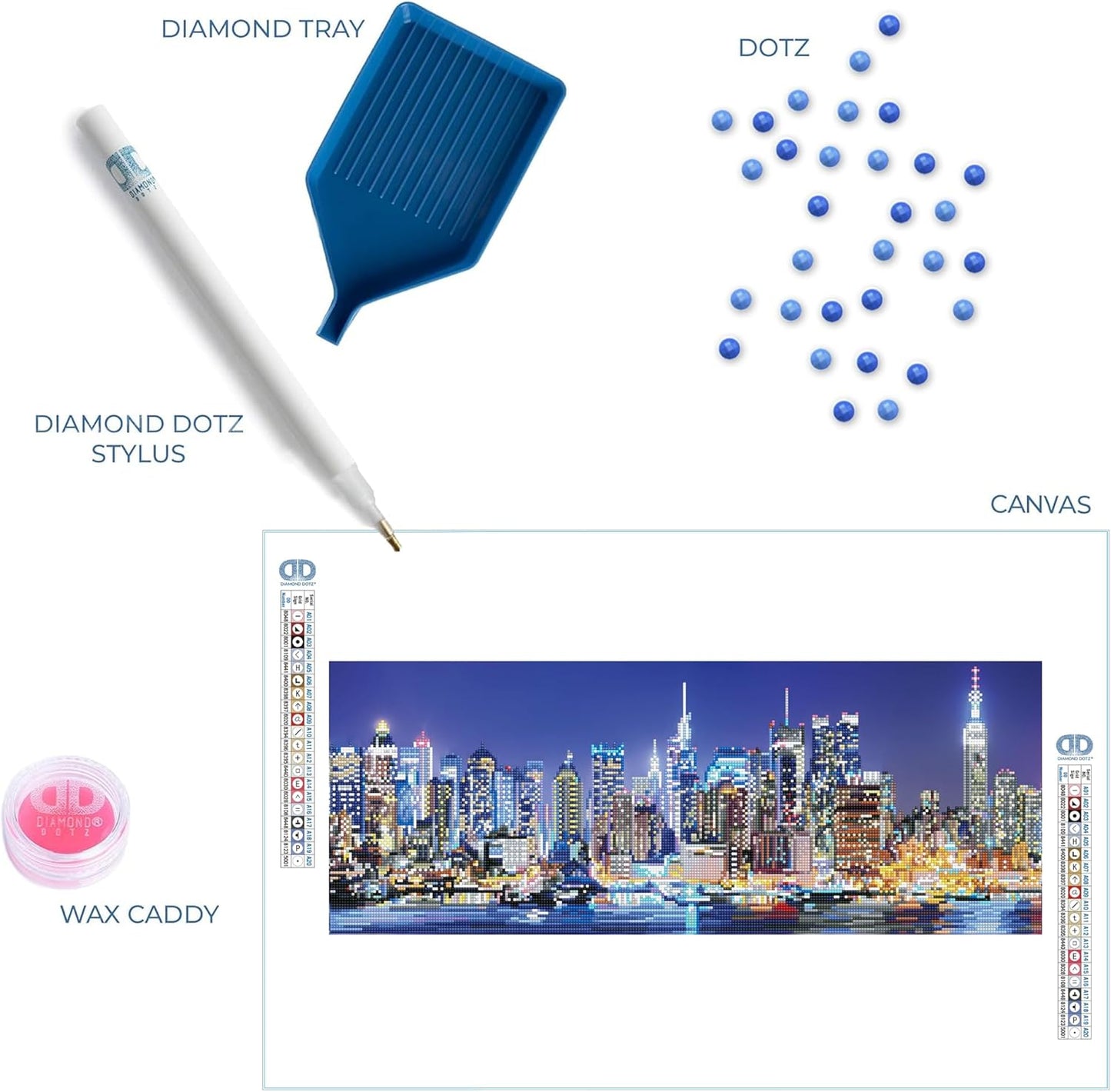 Diamond Painting Skyline