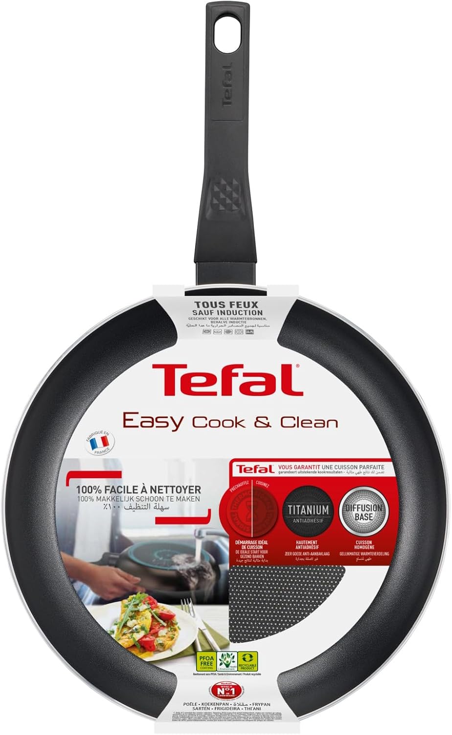 Easy Cook & Clean, Pfannenset 24 cm, 28 cm