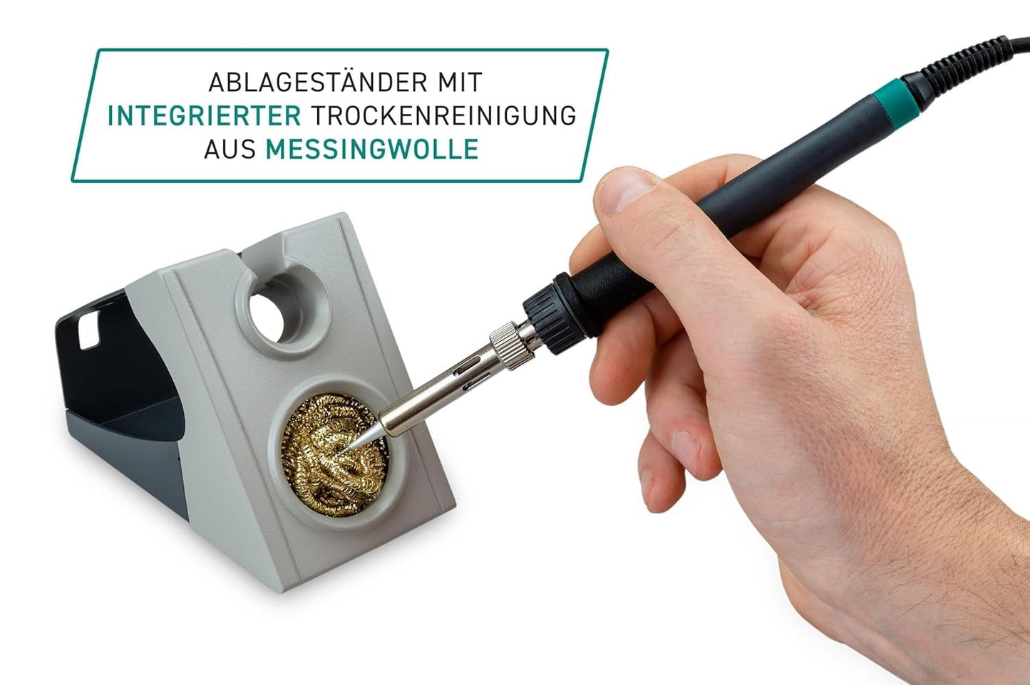 Digitale ESD Lötstation 80W kalibrierbar, QUICK 3104 digital 80W, Single