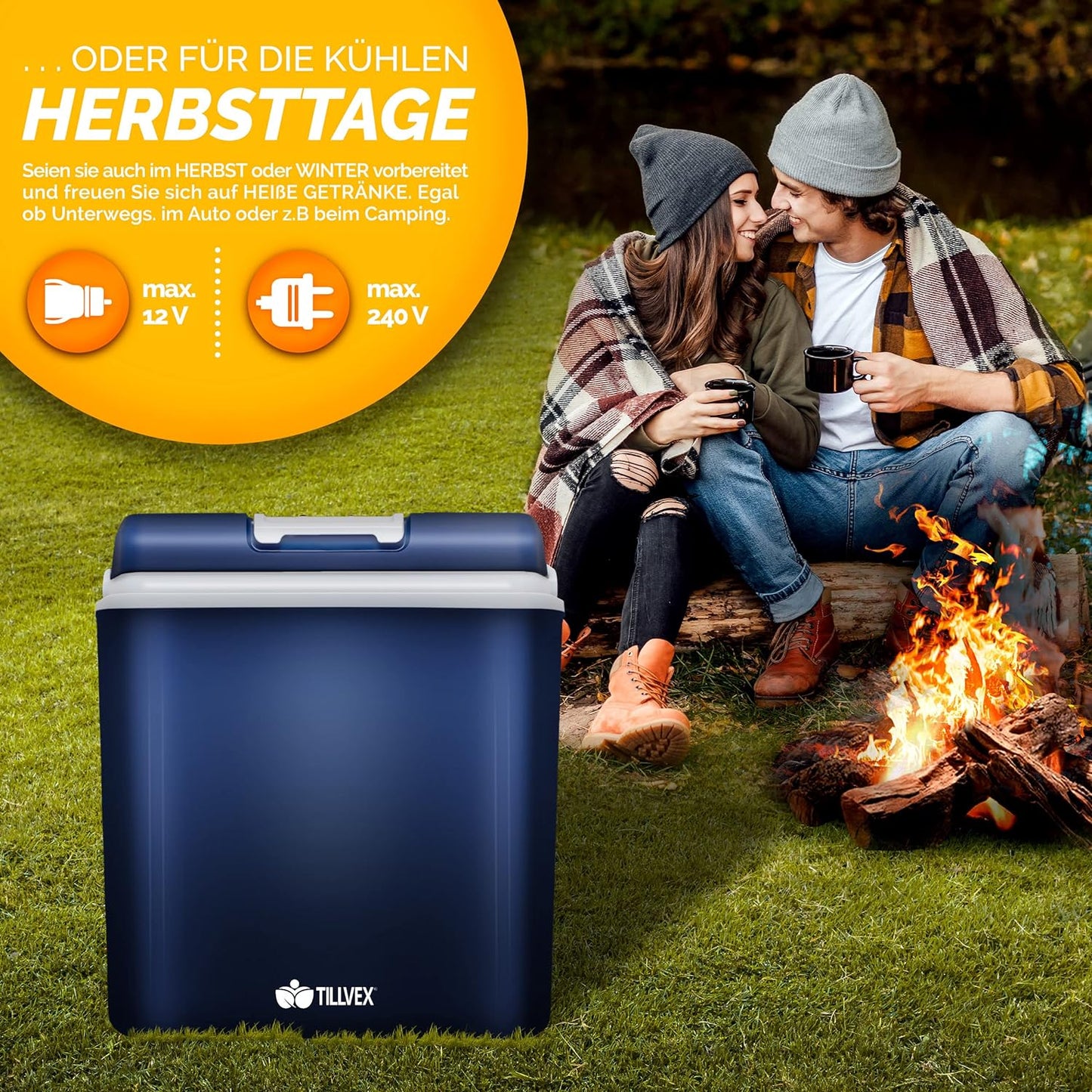 Elektrische Thermobox, Blau