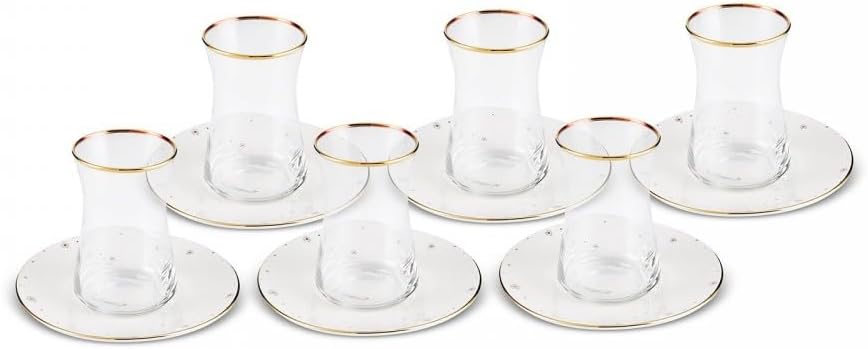 12-teiliges Tee-Set, White One Size