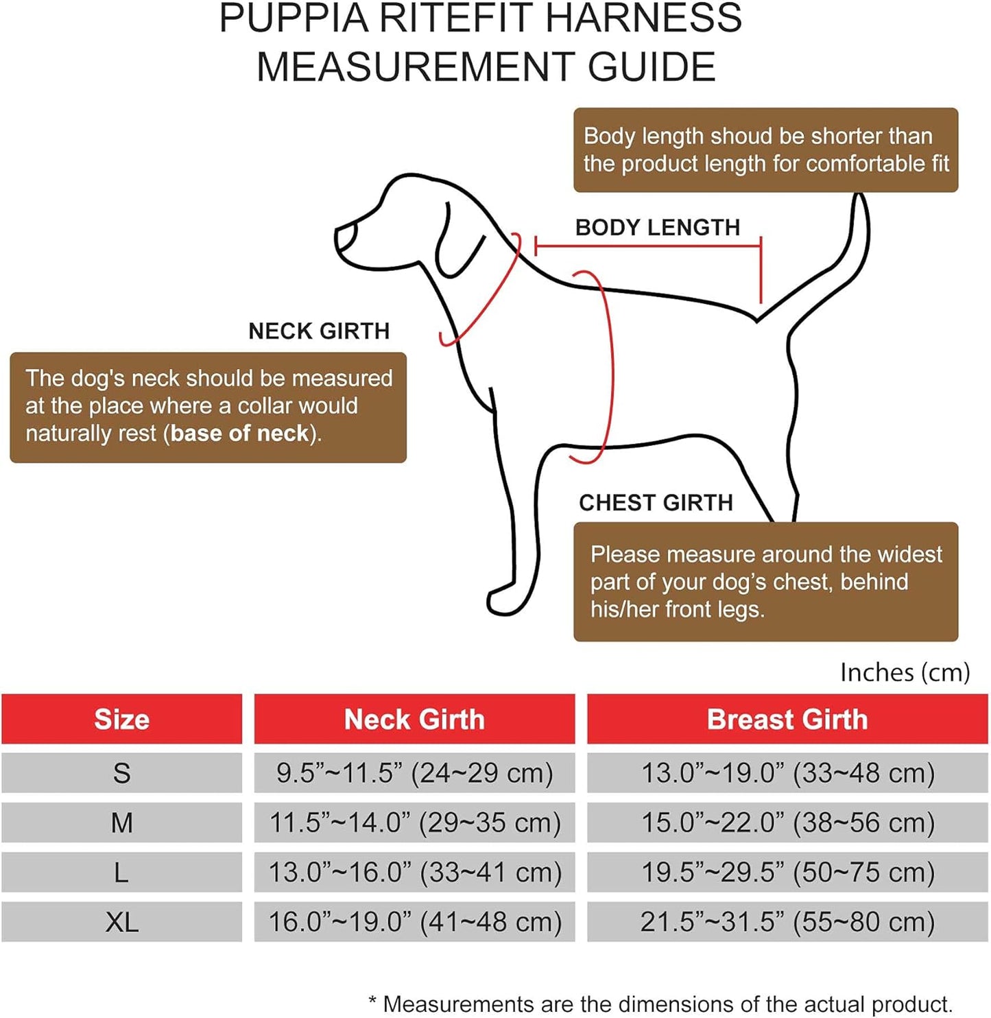 Soft Harness Hundegeschirr RITEFIT, Medium grau