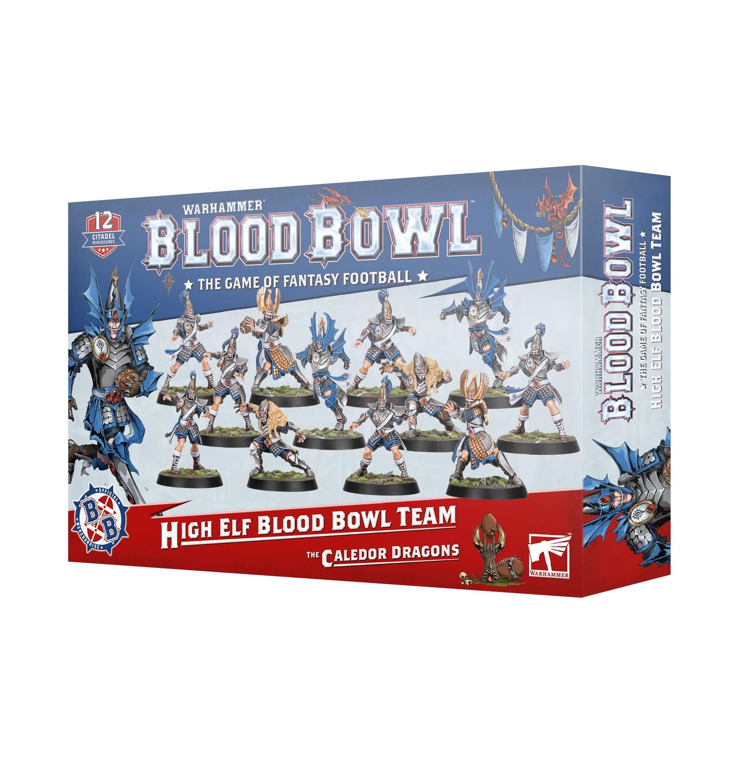Blood Bowl High Elf Blood Bowl Team: The Caledor Dragons