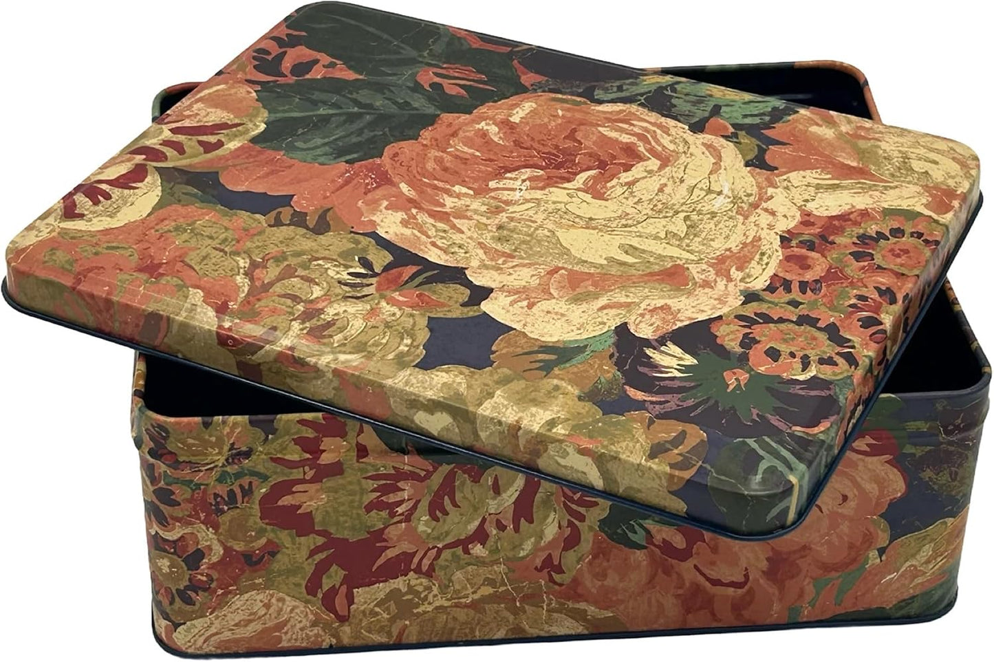 Geschenkdose Design Sanderson Rosen-Motiv, Rose