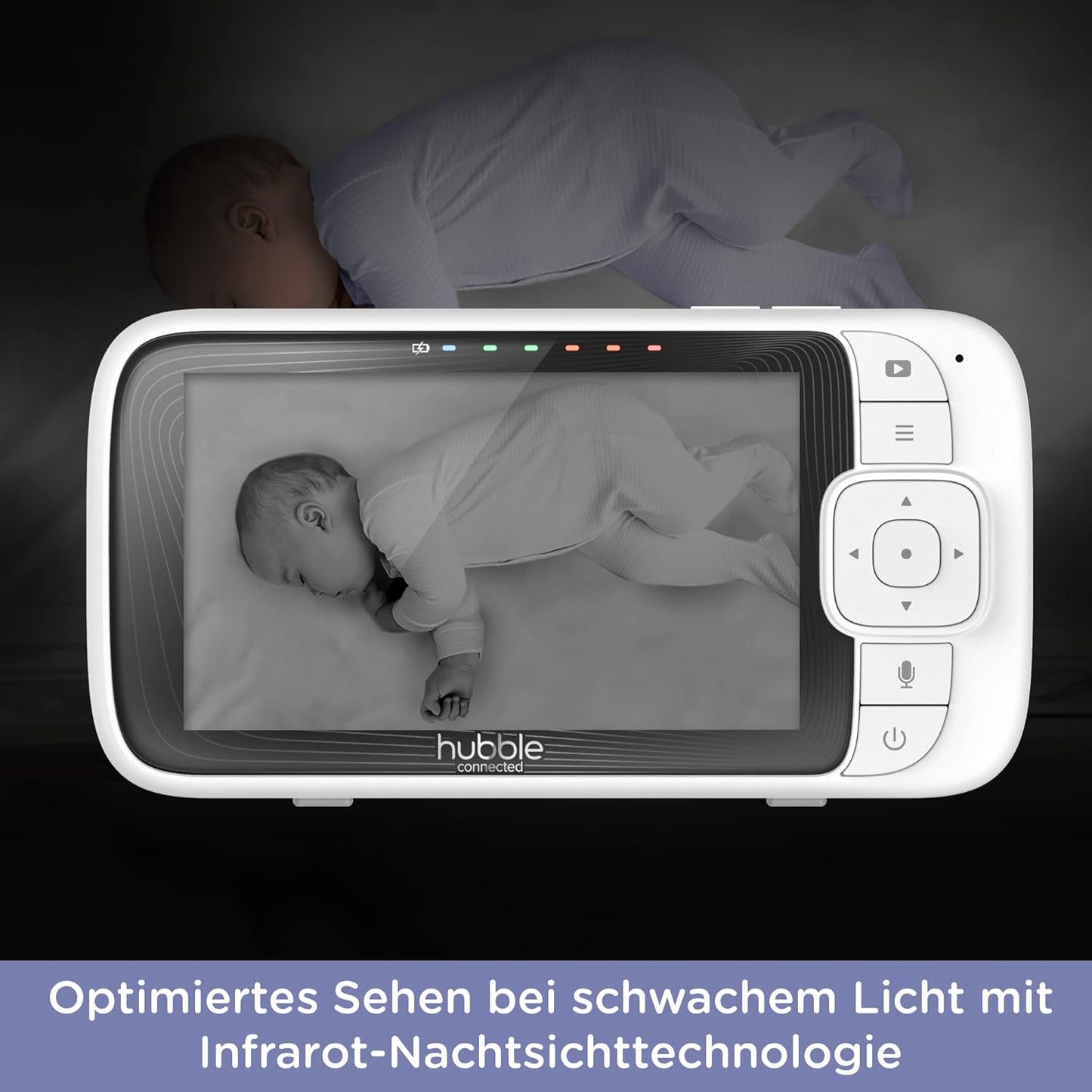 Baby Monitor mit Kamera und Smartphone-App, Pal SkyView