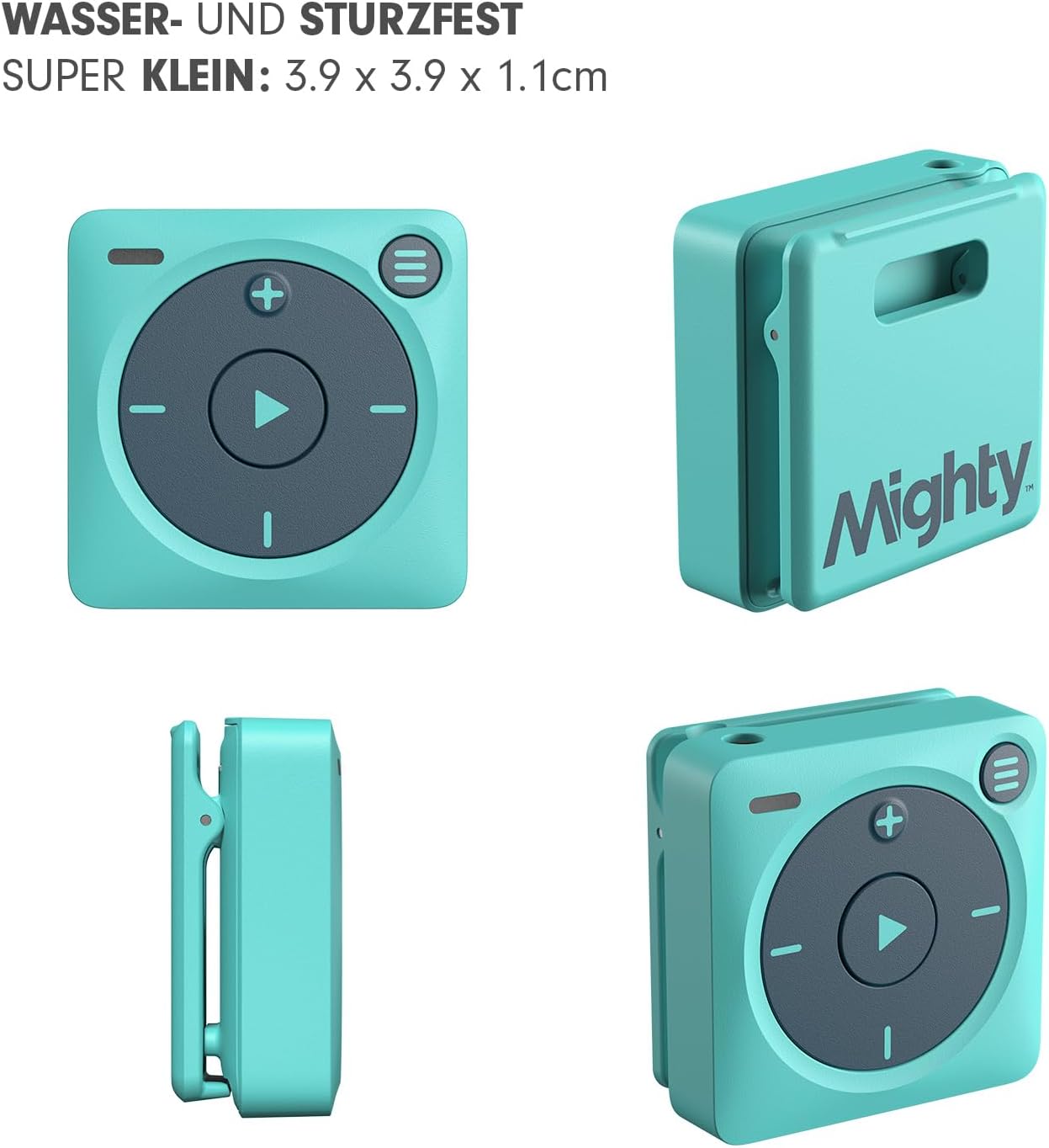 Spotify & Amazon Music Player, Blau