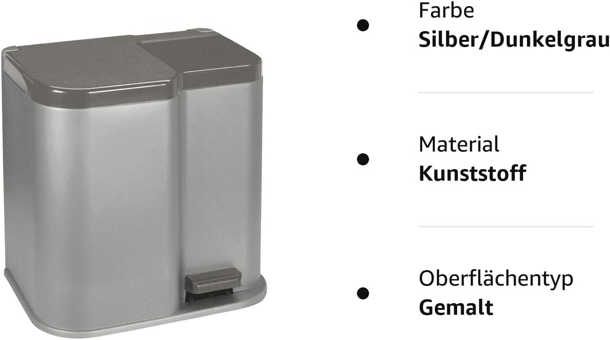 Mülleimer zur Mülltrennung