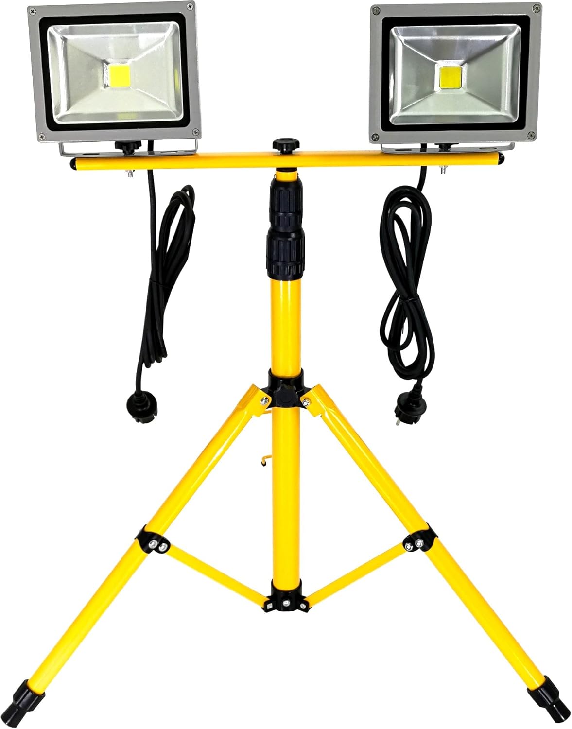 LED Baustrahler-Set G1504, 2x 20 Watt 6000k Tageslichtweiss