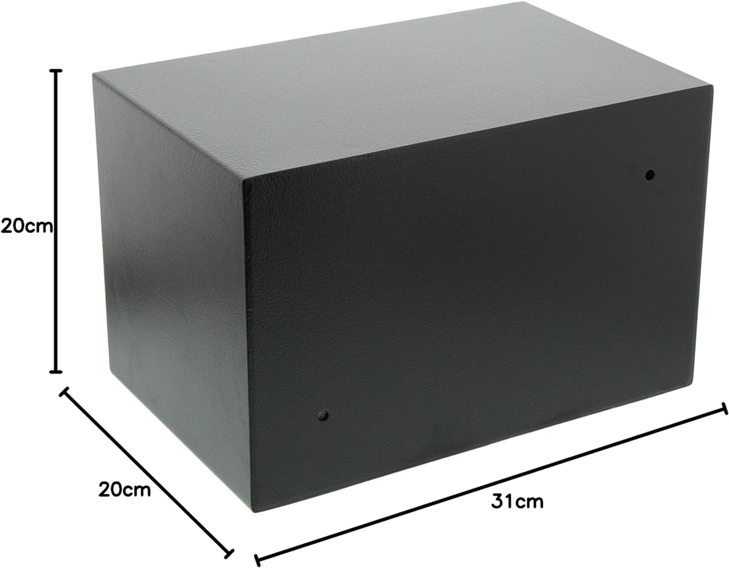 Einbruchschutztresor - Favor S3 E, HxBxT: 200 x 310 x 200 mm-Elektronisches Zahlenschloss-Single