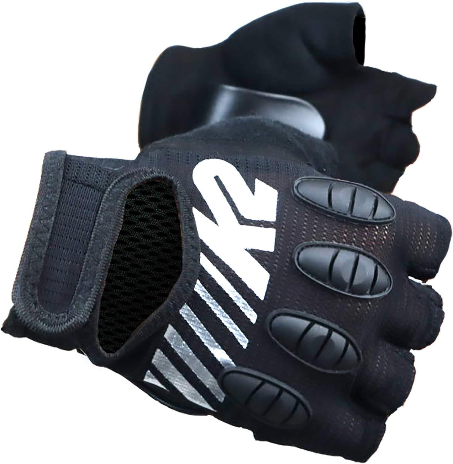 Redline Race Guard - Schoner-Set, L (Knee: A:37-46cm B:30-38cm / Elbow: A:28-36cm B:24-30cm / Gloves: A:22-24cm B:19-21cm) Schwarz