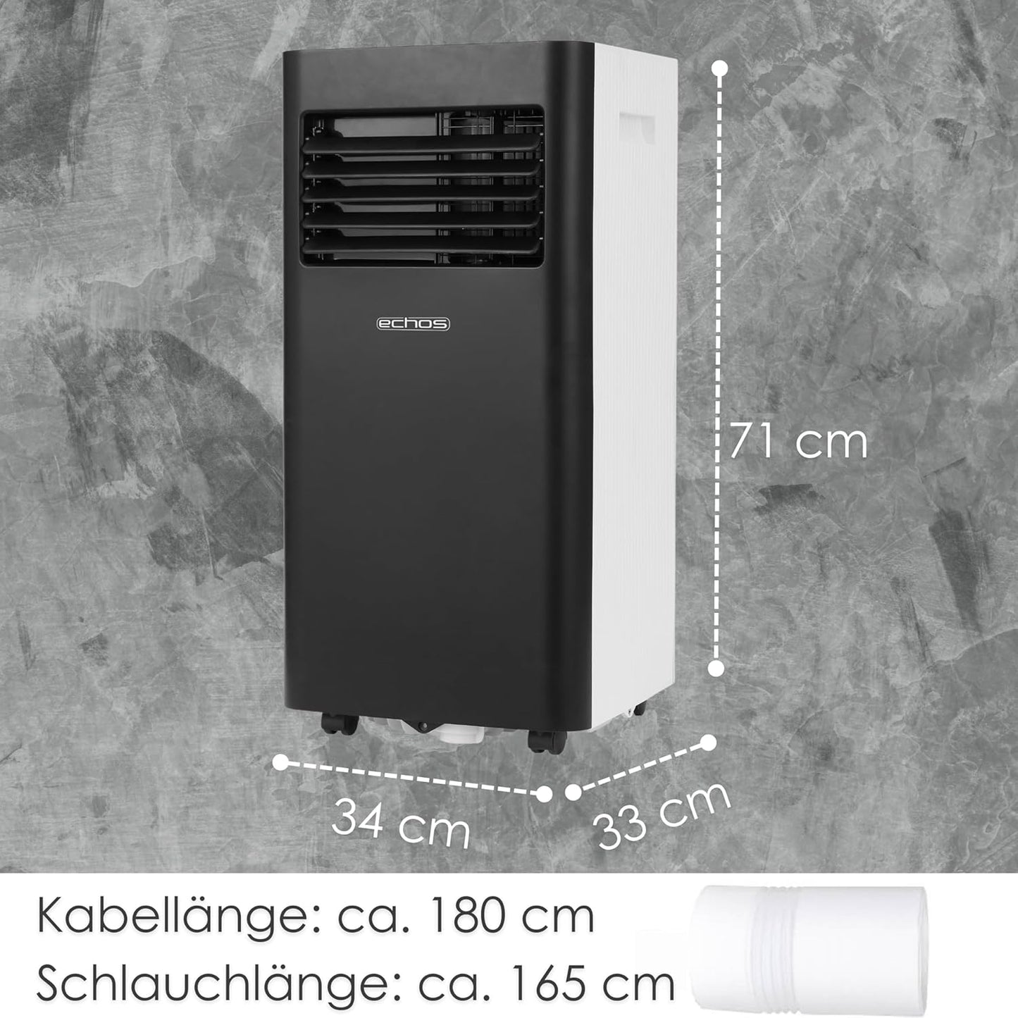 Mobile Klimaanlage 3in1 mit WIFI und Timer