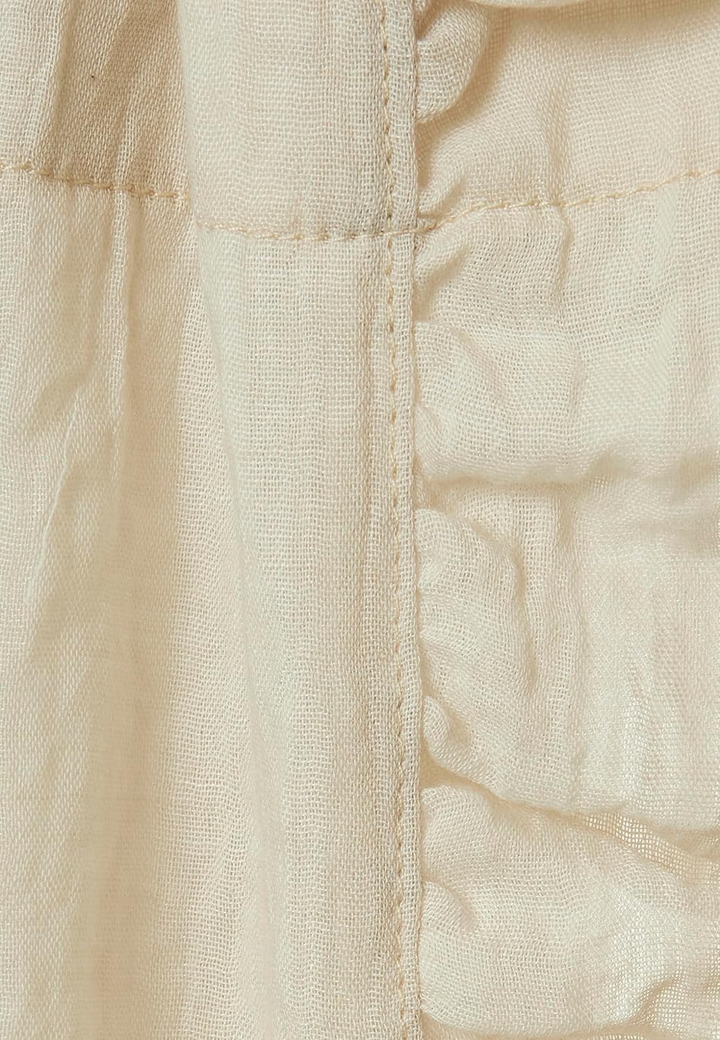 Betthimmel Vintage, Ruffle, Nougat 155 cm