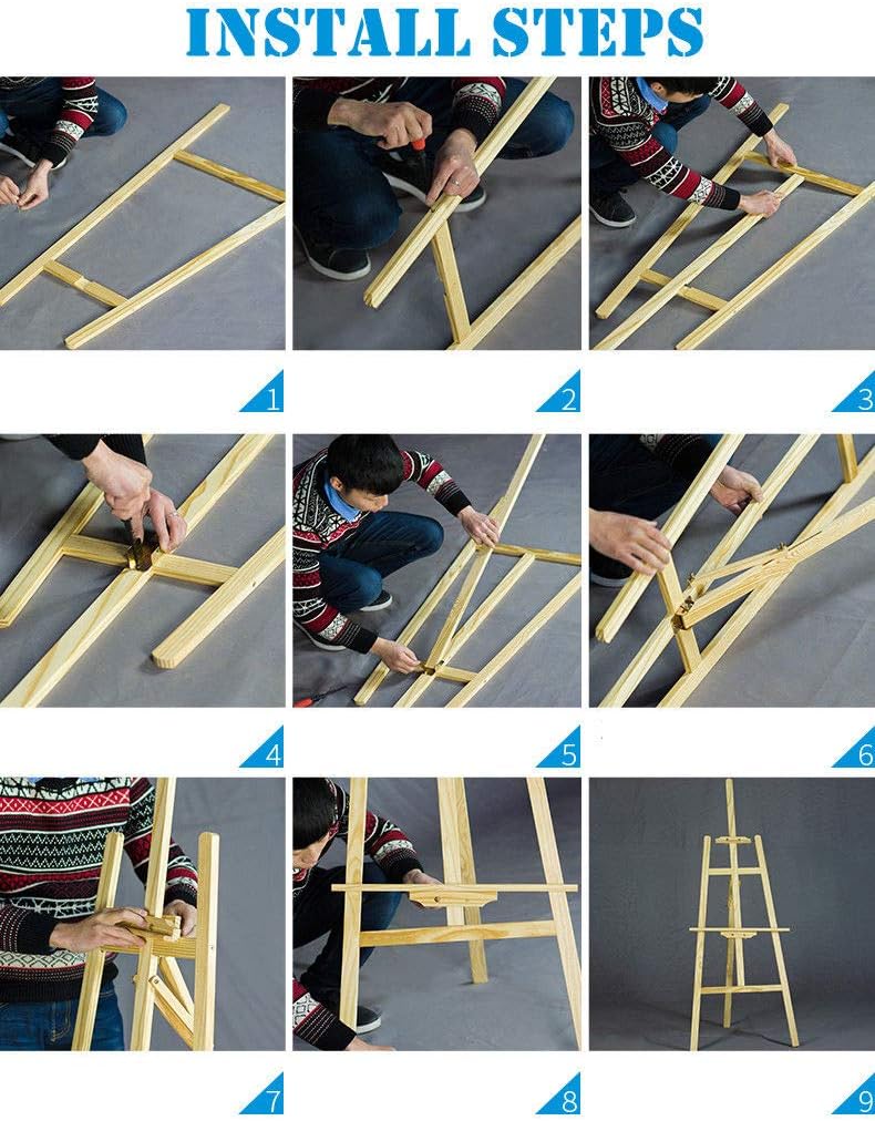 Verstellbare Staffelei bis 1,75m, 1.75m/69inch
