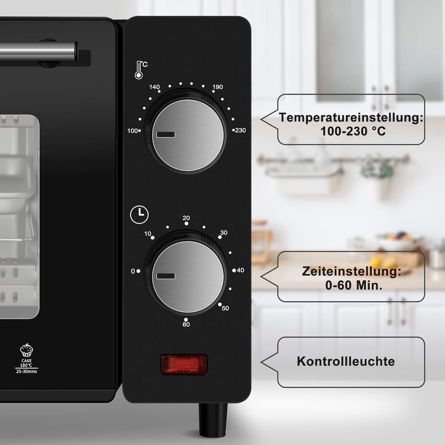 Minibackofen, Schwarz