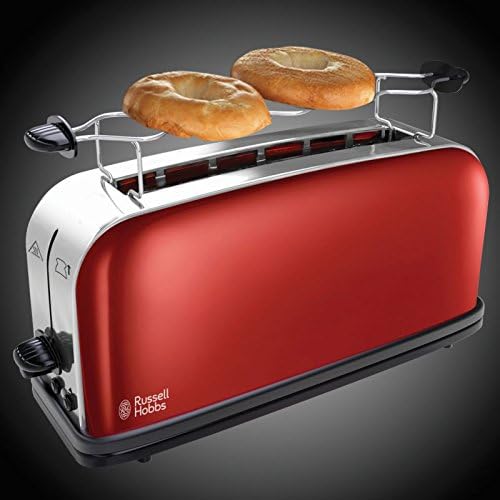 Langschlitz-Toaster mit Brötchenaufsatz, Toaster Langschlitz