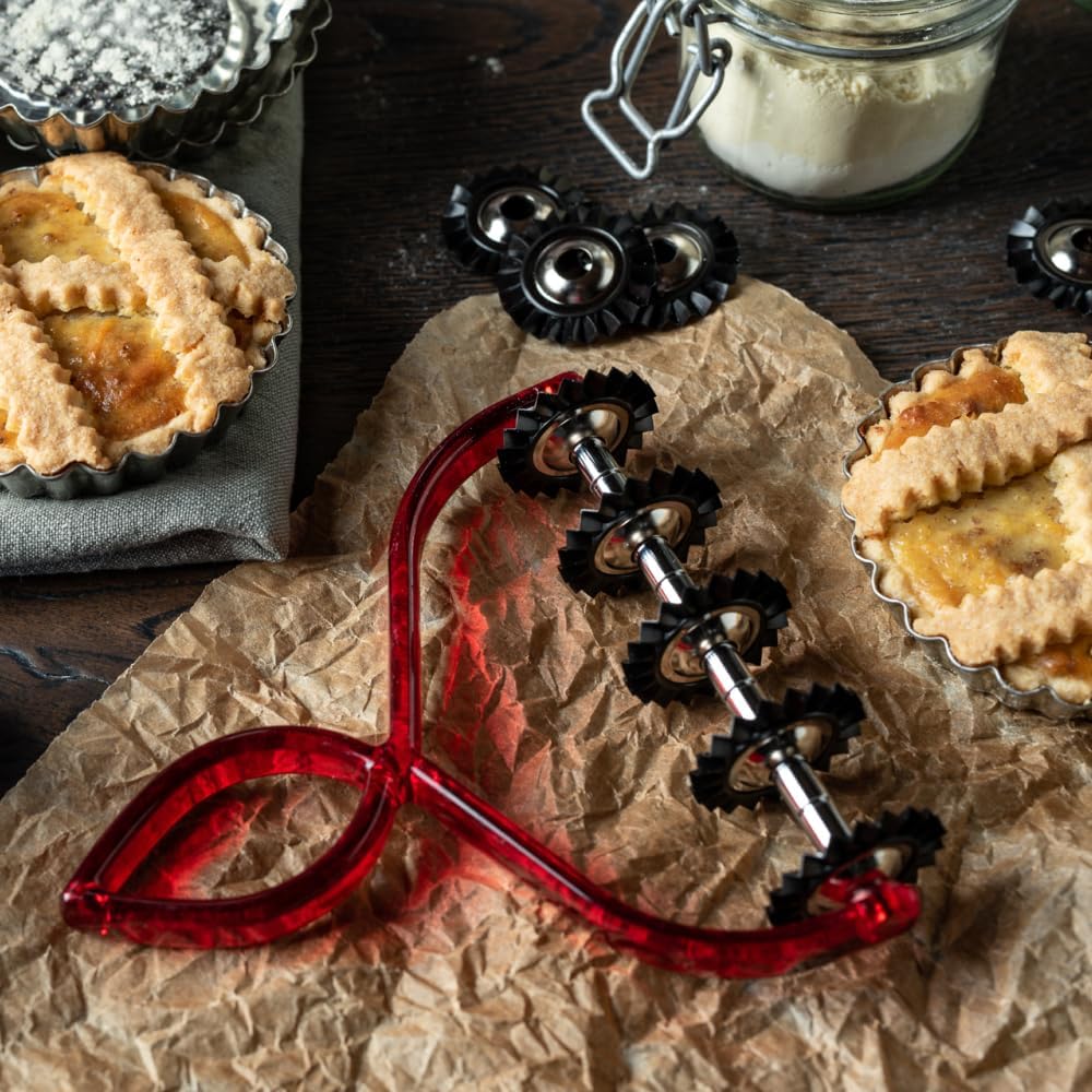 Pastabike Teigrädchen, Rot
