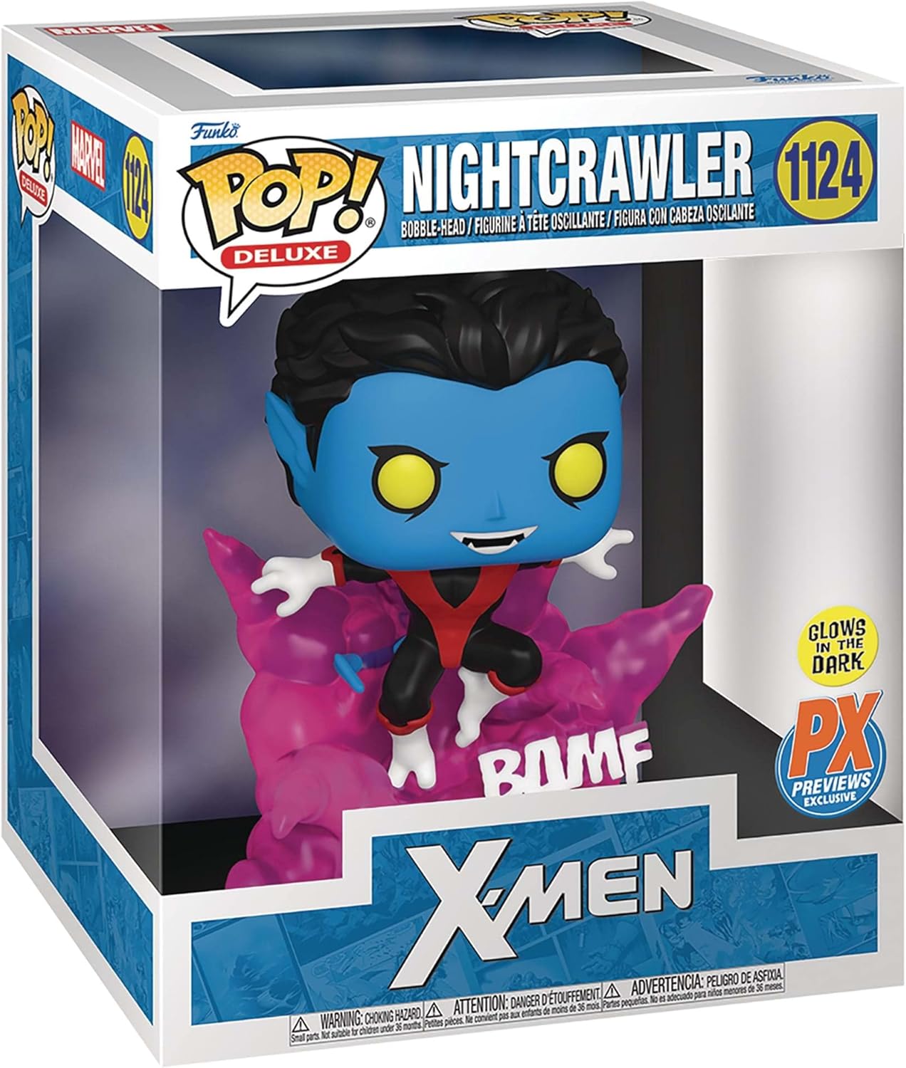 POP! Deluxe X-Men Nightcrawler GITD (1124) EXM