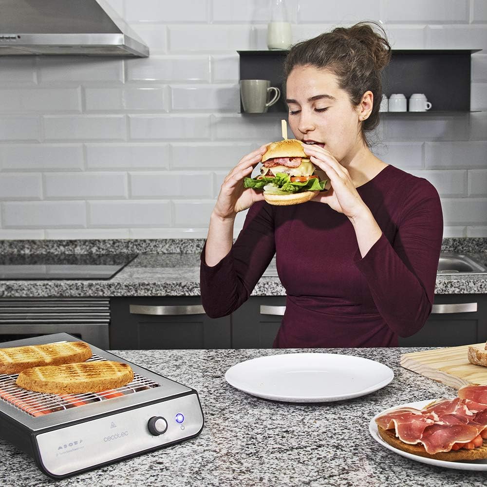 Turbo Easy Flachtoaster, Inox | 900w
