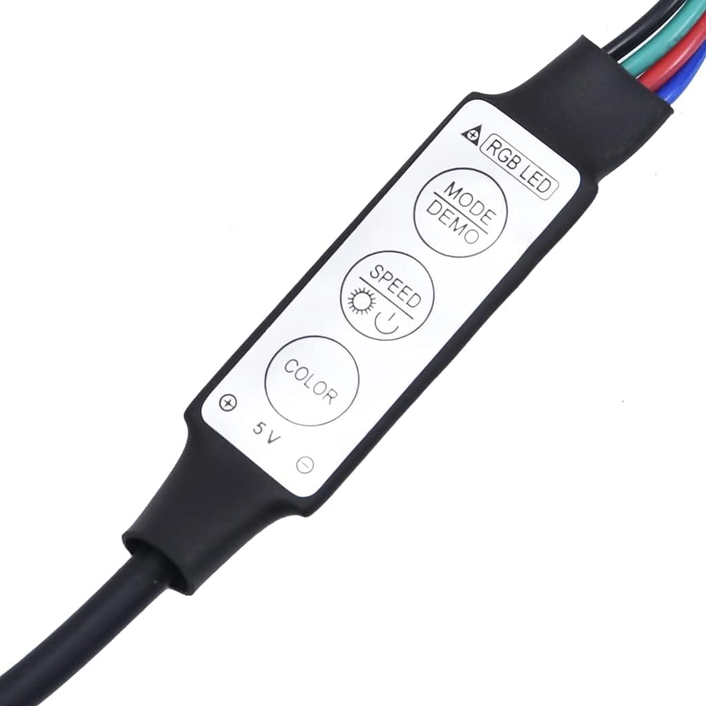 LED-Badspiegel mit Beleuchtung, Altholz