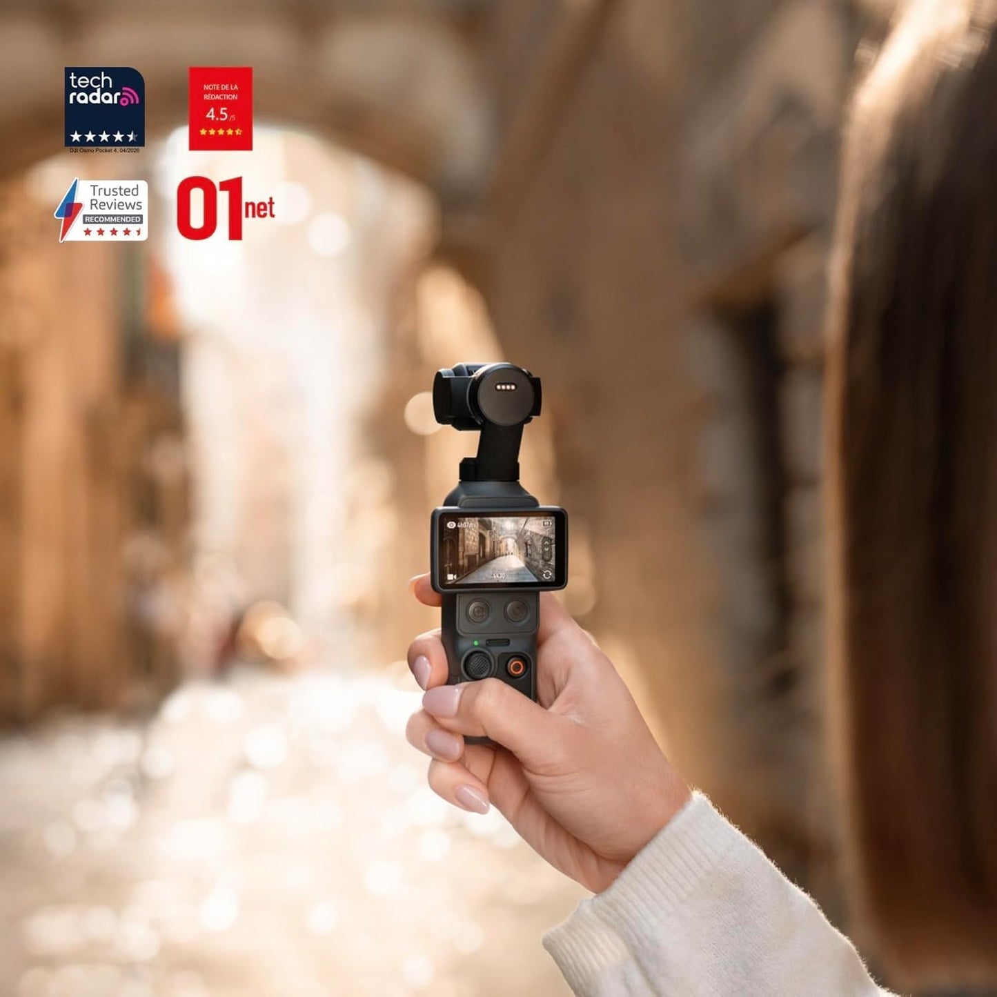 Osmo Pocket 4 Essential Combo mit Zubehör, Mehrere Zubehörteile Bundle