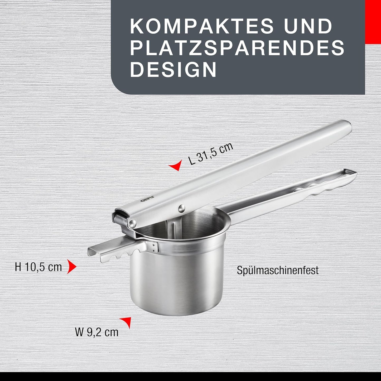 89440 Kartoffel-, Saft- und Spätzlepresse