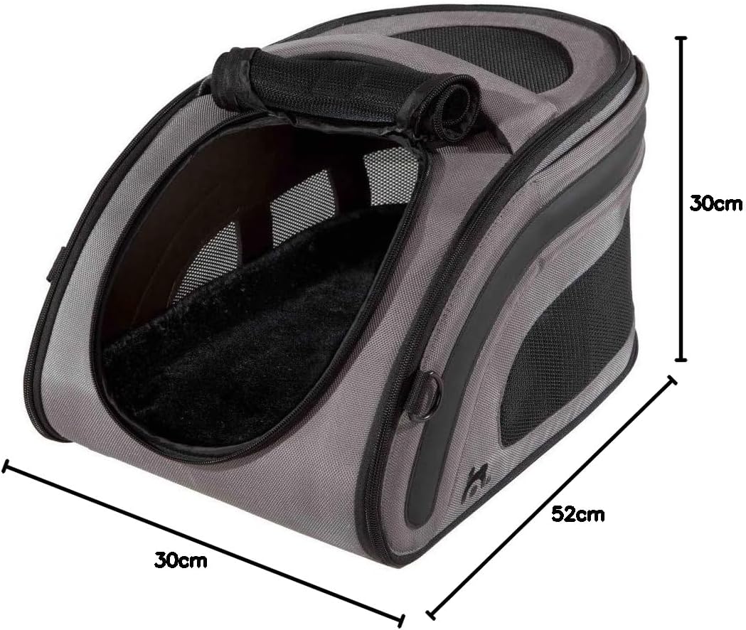 Transportbox Snuggle Kennel SN 7152, grau 52 x 30 x 30 cm