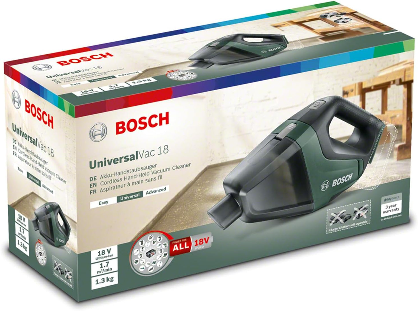 UniversalVac 18