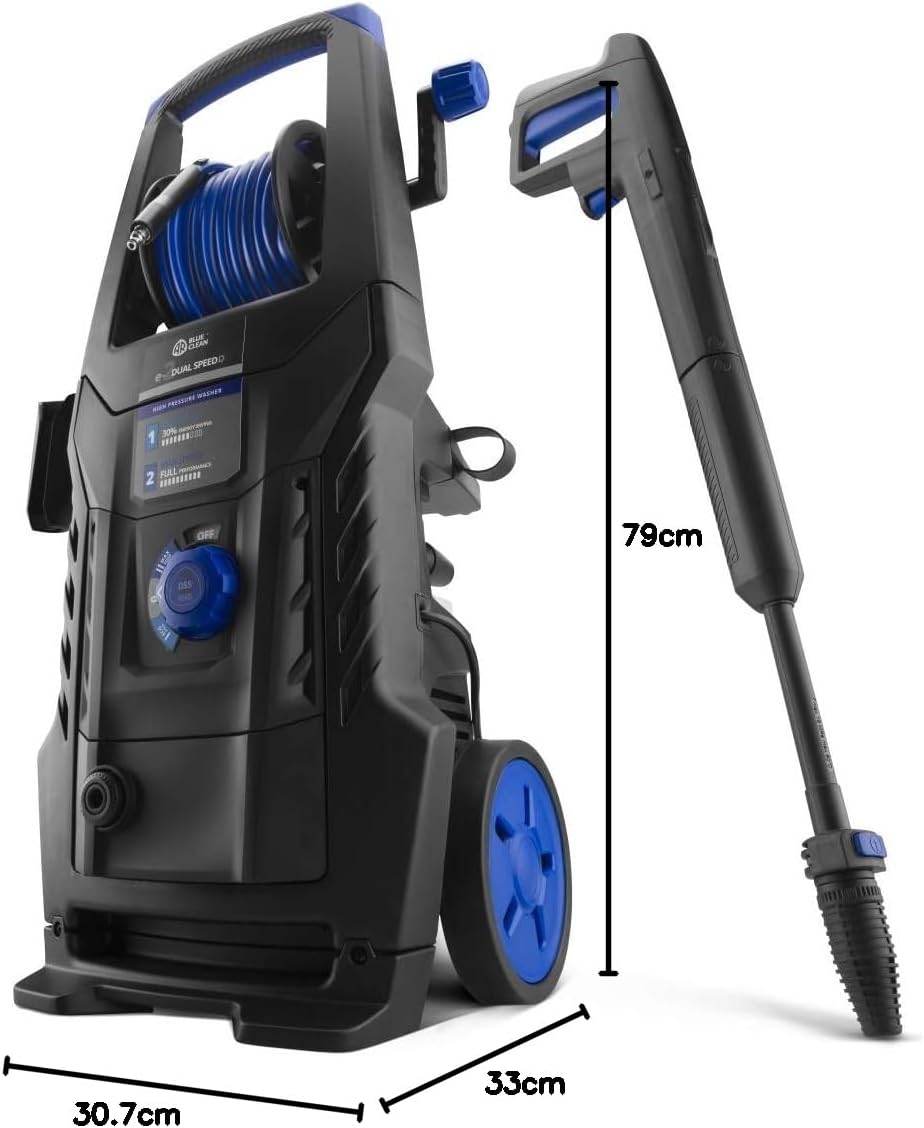 Hochdruckreiniger e-2DualSpeed D mit Flächen- und Rohrreiniger, 160 bar - 460 l/h / Flächenreiniger + Rohrreinigersonde
