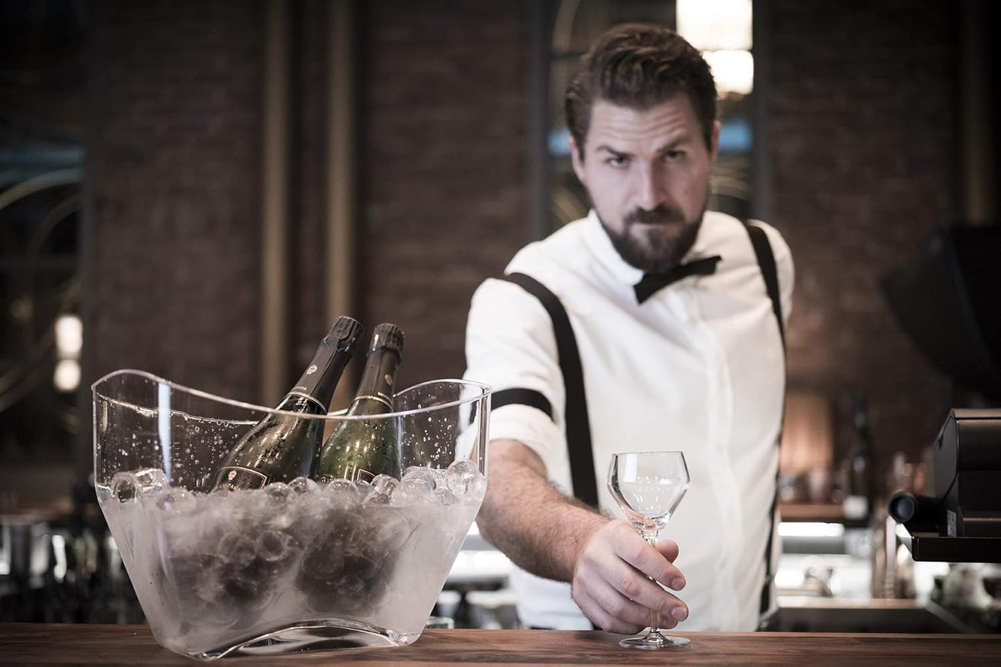 Wein- & Sektkühler mit Griffen, 7 Liter