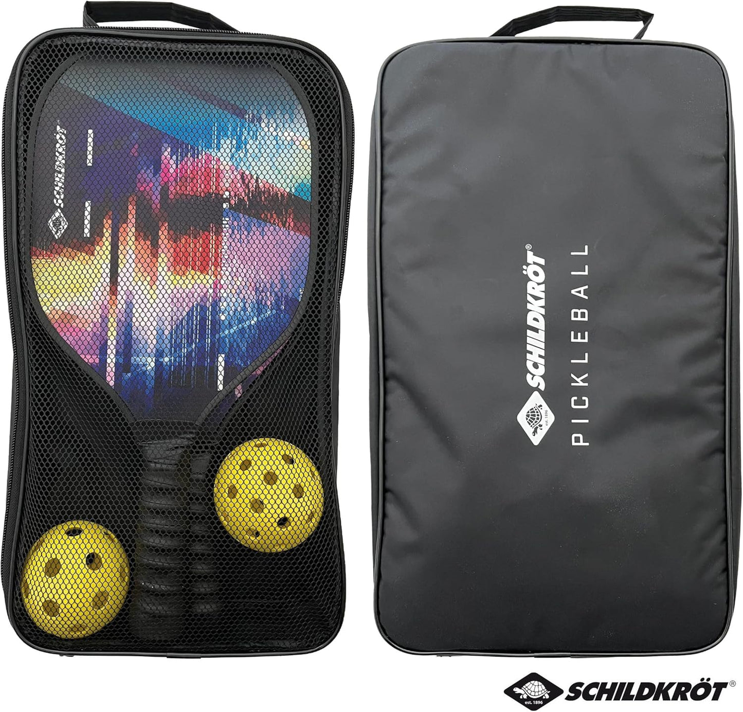 Pickleball Set mit Schlägern und Bällen