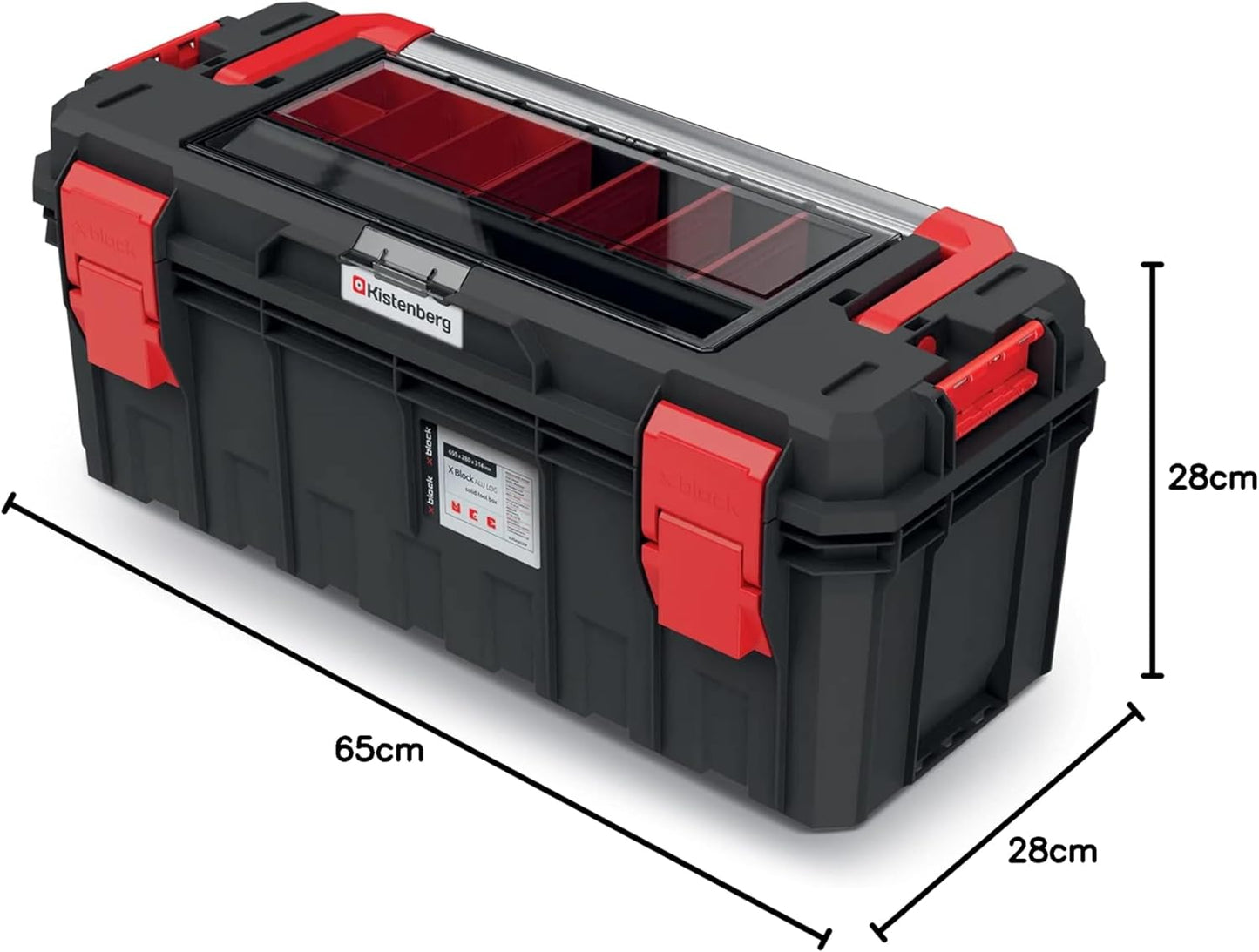 Werkzeugkiste Organizer, 65 x 28 x 28 cm
