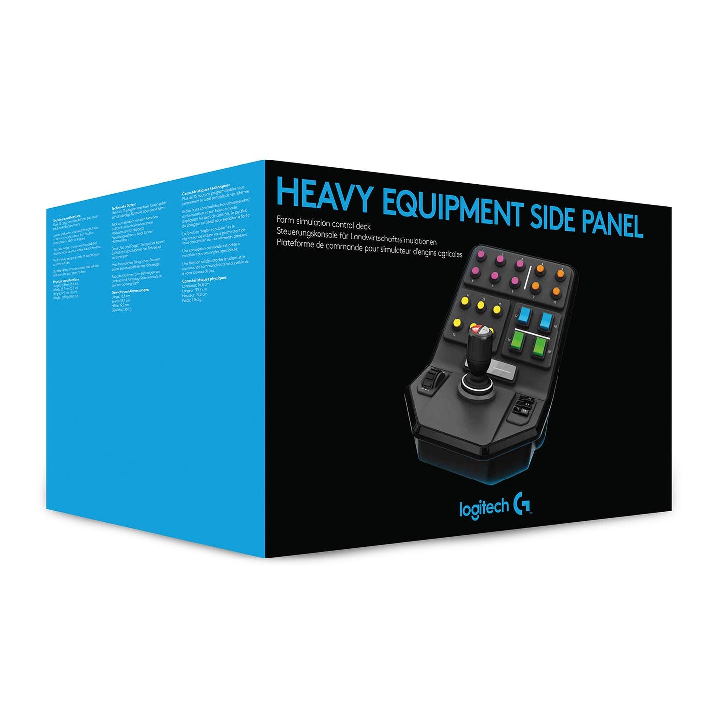 Farm Sim Controller mit 25 Tasten und Tempomat, Sim Vehicle Side Panel