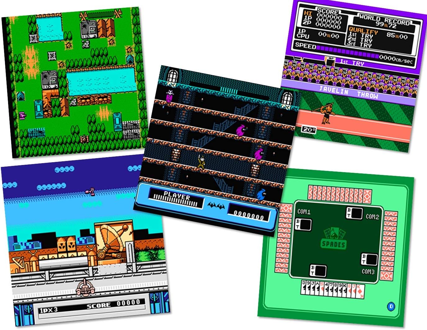 Cyber Arcade TV-Spielekonsole JG6500, JG6500