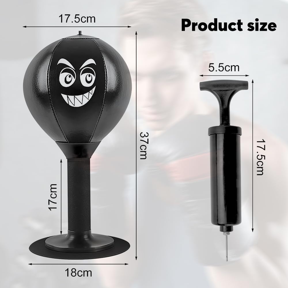 Mini-Punchingball mit Saugnapf