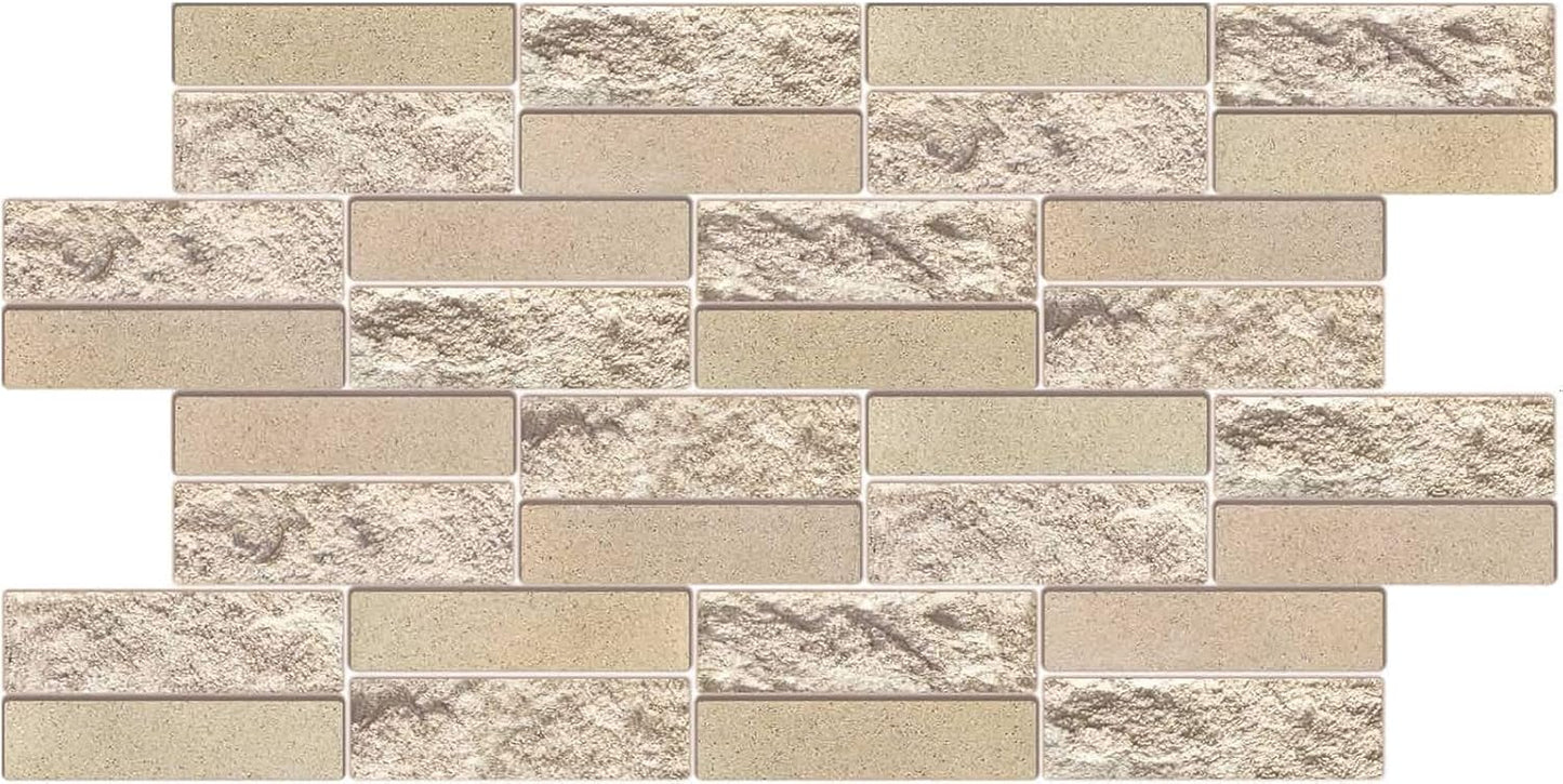 3D Wandpaneele Verkleidung (10 Stück, 4,8 m²), 10 Vorne