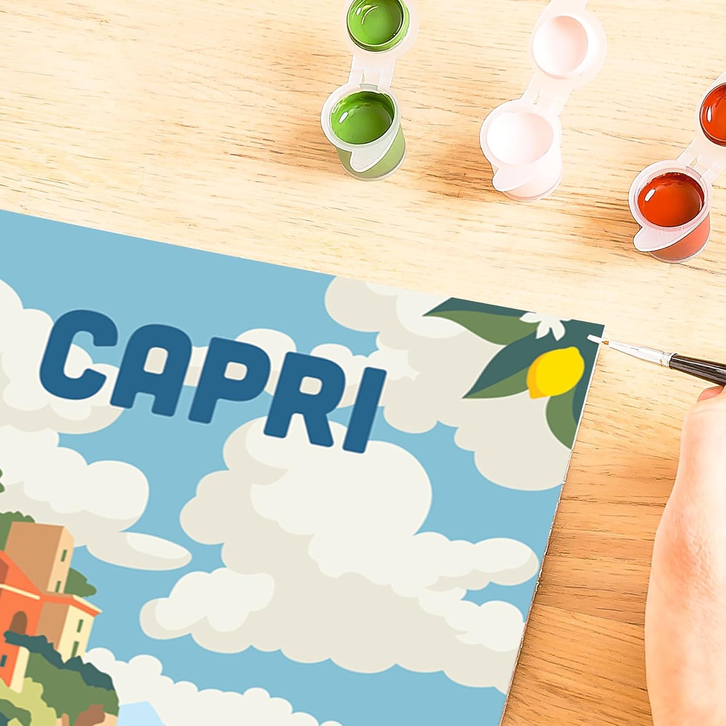 CreArt Adults Trend - Capri Malen nach Zahlen