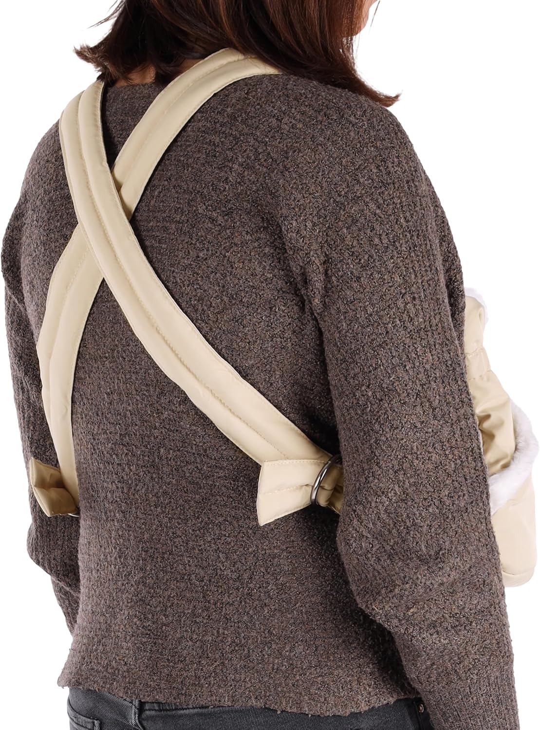 Bauchtrage Cuddi, Cuddi beige - 32x22x25cm