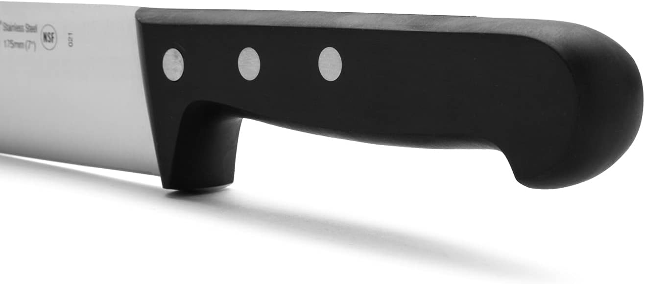 Fleischermesser, 18 cm Schwarz