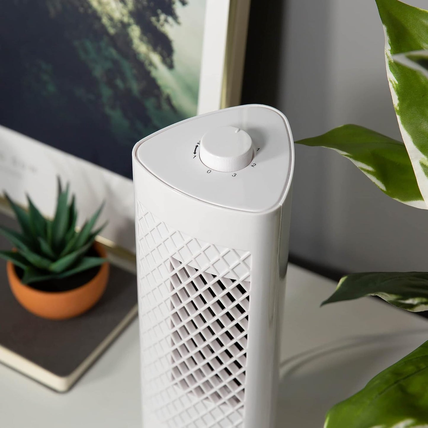 Mini-Turmventilator RHTF1321, White 33 cm