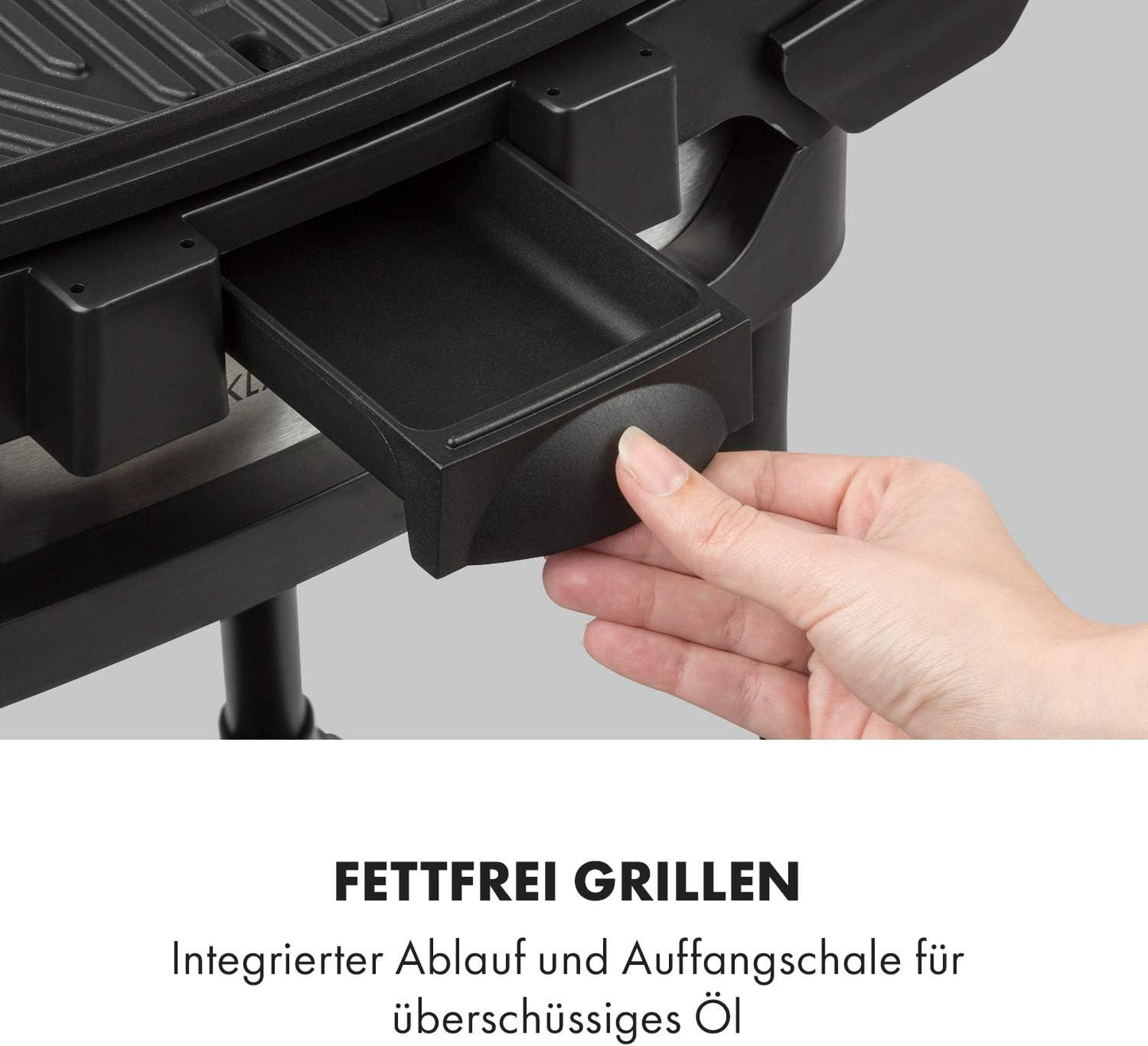 Standgrill mit EasyGrill Concept, Schwarz 2000 W
