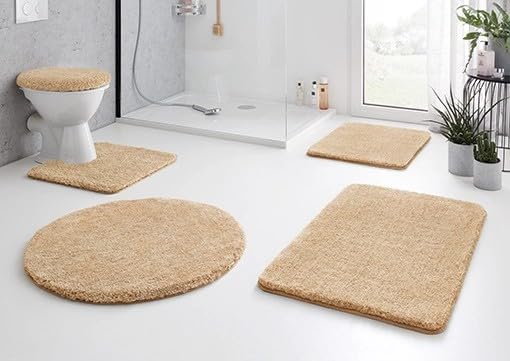 Badteppich Relax, 55 x 65 cm, Champagner 55 x 65 cm (Rechteckig)