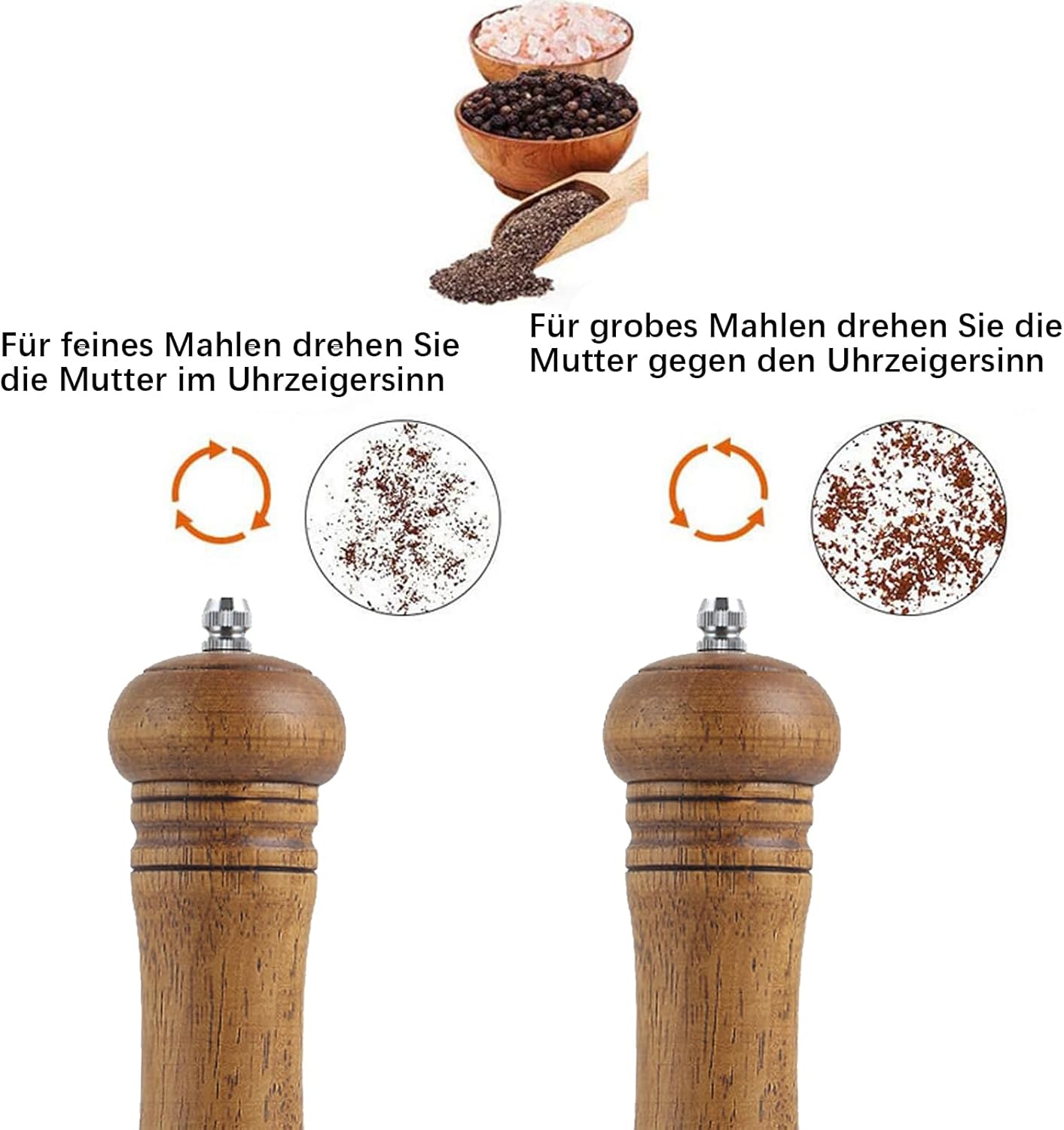 Salz- und Pfeffermühlen-Set