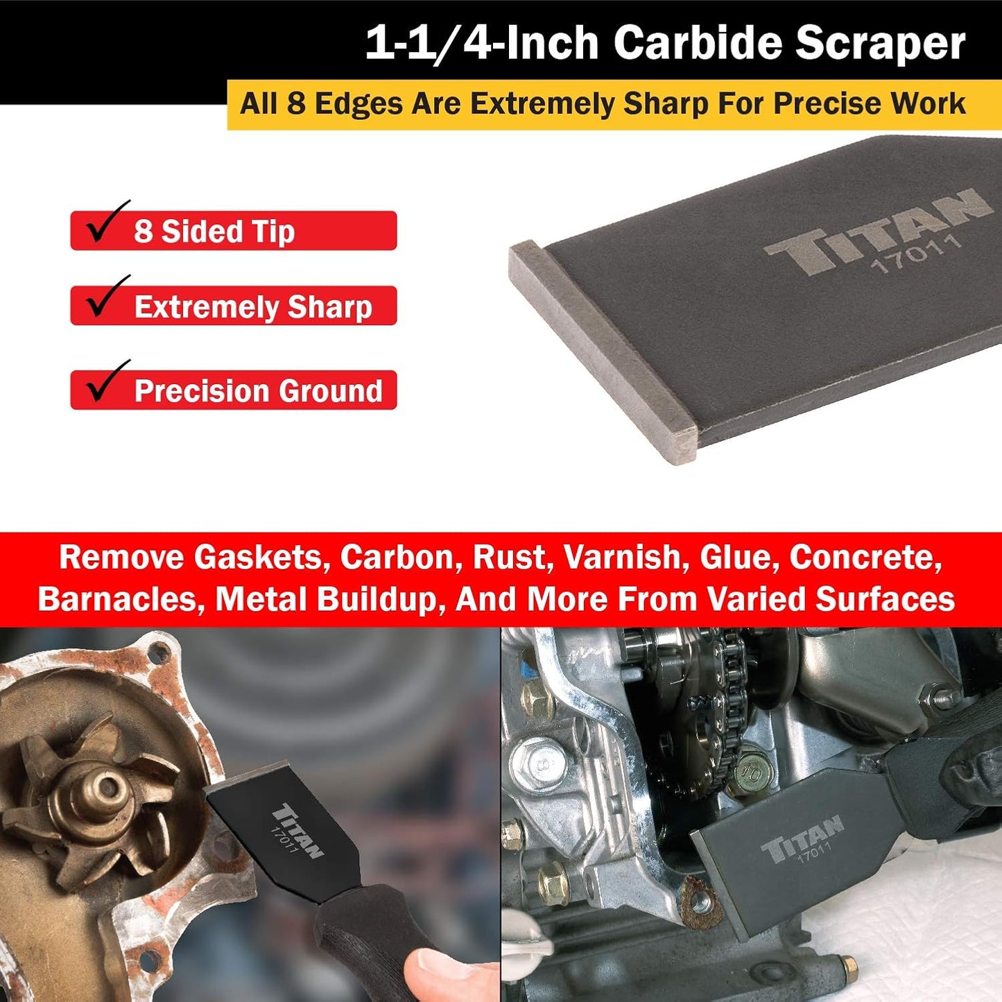 Hartmetallschaber 17011, One Size