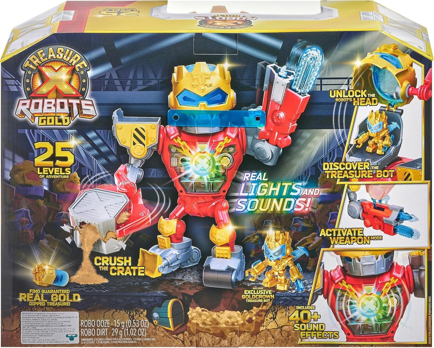 Moose Robots Mountain Bot (41681) Spielzeugfigur, Einzelbett