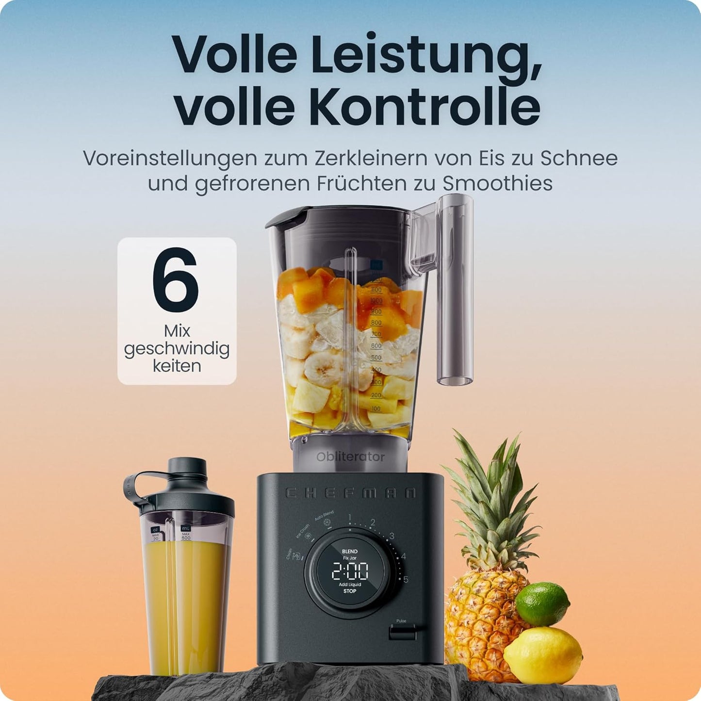Standmixer Obliterator, Midnight