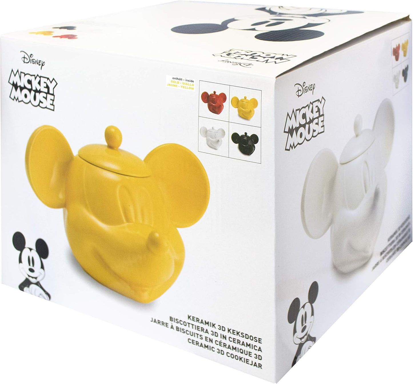 3D Keksdose Mickey Mouse Design, 62129, spülmaschinenfest