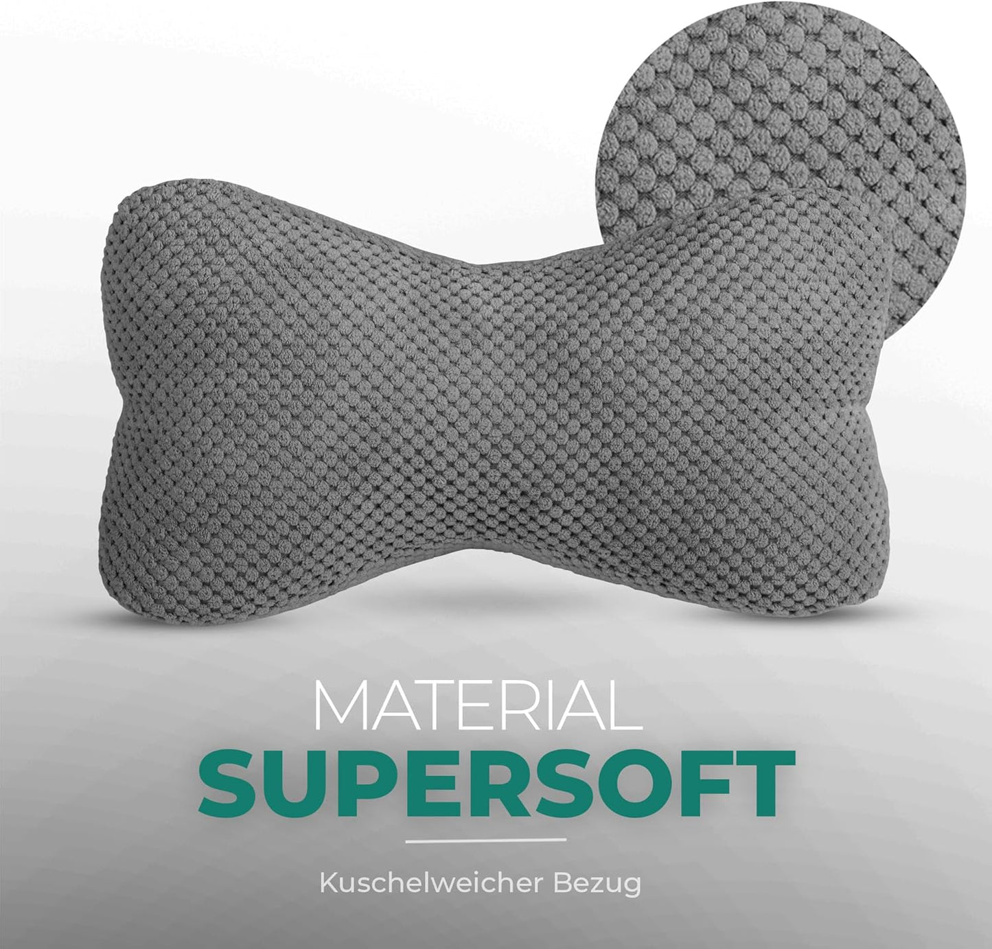 Ergonomisches Lesekissen, Anthrazit